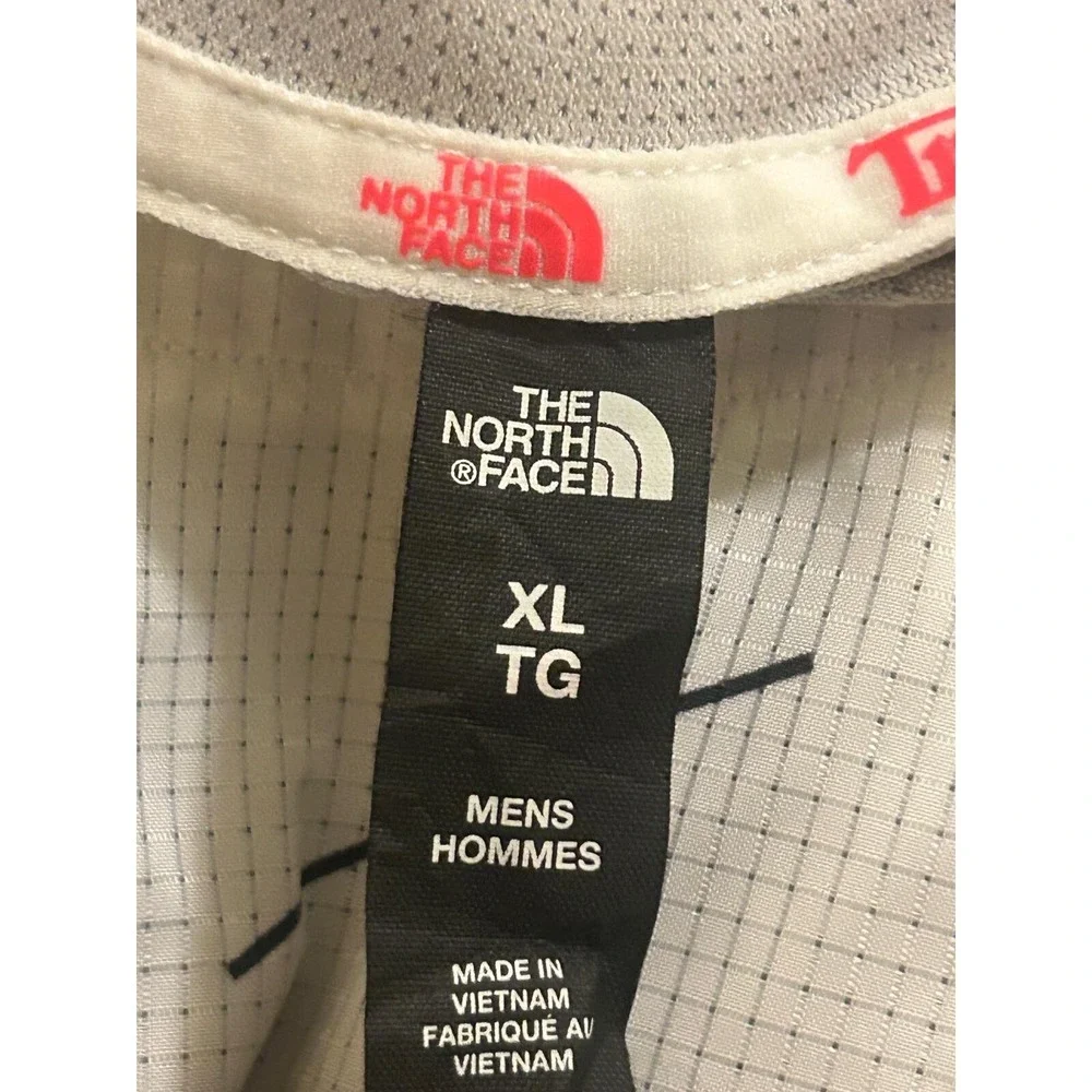 The North Face Flight Series Trail Running Shirt XL White Map Print‎ Mens XL